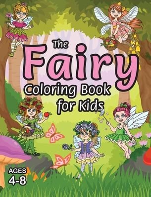 Cover for Engage Books · The Fairy Coloring Book for Kids (Pocketbok) (2021)