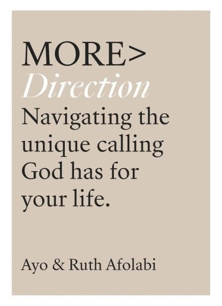 Cover for Ruth Afolabi · More Direction - More (Paperback Bog) (2018)
