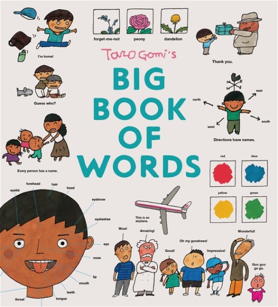 Cover for Taro Gomi · Taro Gomi's Big Book of Words (Inbunden Bok) (2024)