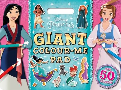 Cover for Walt Disney · Disney Princess: Giant Colour Me Pad (Paperback Bog) (2024)