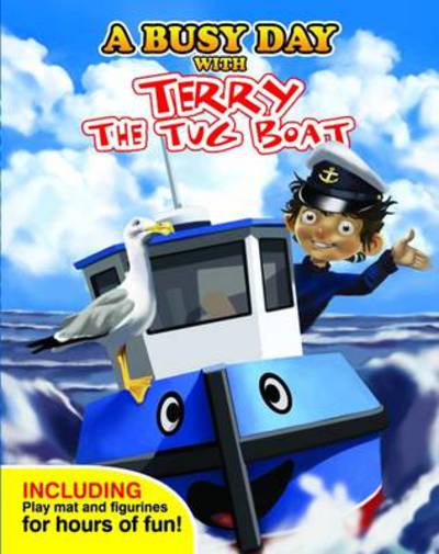 Cover for A Busy Day with Terry the Tugboat (Book)