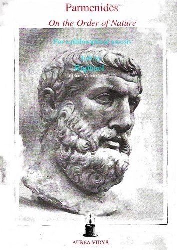 Cover for Parmenides · On the Order of Nature (Paperback Book) (2011)