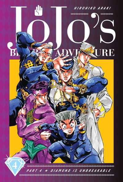 JoJo's Bizarre Adventure: Part 4--Diamond Is Unbreakable, Vol. 4 - JoJo's Bizarre Adventure: Part 4--Diamond Is Unbreakable - Hirohiko Araki - Livros - Viz Media, Subs. of Shogakukan Inc - 9781974708109 - 5 de março de 2020