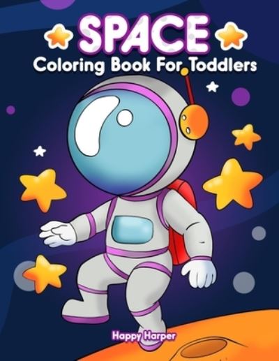 Cover for Harper Hall · Space Coloring Book (Pocketbok) (2020)