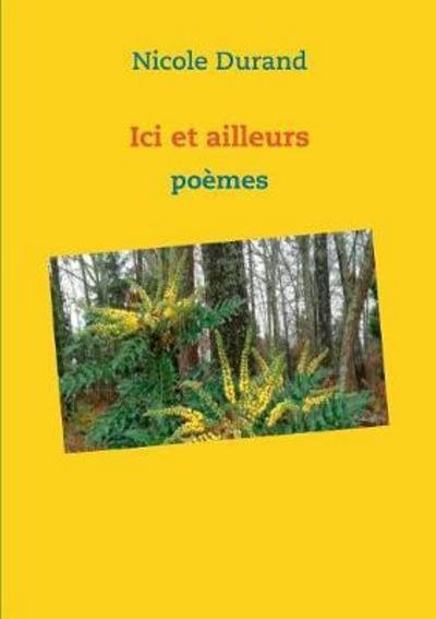 Cover for Durand · Ici et ailleurs (Book) (2018)