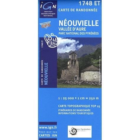 IGN TOP25: Néovielle - Vallée d´Aure - Parc National des Pyrénées - Ign - Andet - IGN - 9782758510109 - 31. marts 2015