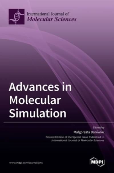 Cover for Malgorzata Borowko · Advances in Molecular Simulation (Hardcover Book) (2021)
