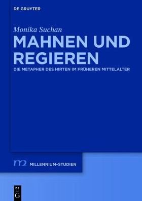 Cover for Suchan · Mahnen und Regieren (Book) (2015)