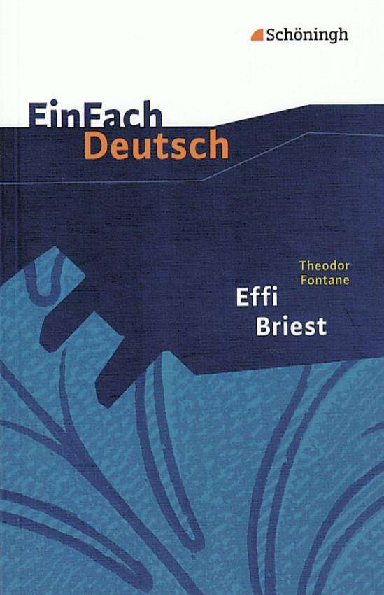 Cover for Stefan Volk · EinFach Deutsch. Fontane.Effi Briest (Book)