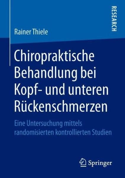 Cover for Thiele · Chiropraktische Behandlung bei K (Bok) (2018)
