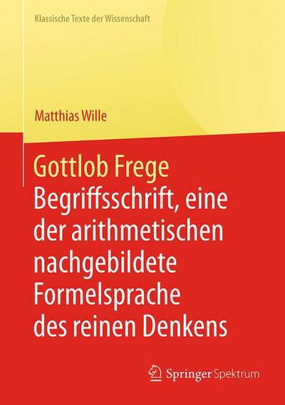 Cover for Wille · Gottlob Frege (Book) (2018)