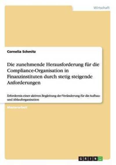 Cover for Schmitz · Die zunehmende Herausforderung (Book) (2015)