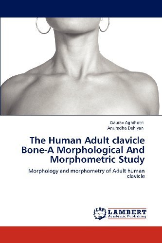 Cover for Anuradha Dehiyan · The Human Adult Clavicle Bone-a Morphological and Morphometric Study: Morphology and Morphometry of Adult Human Clavicle (Paperback Book) (2012)