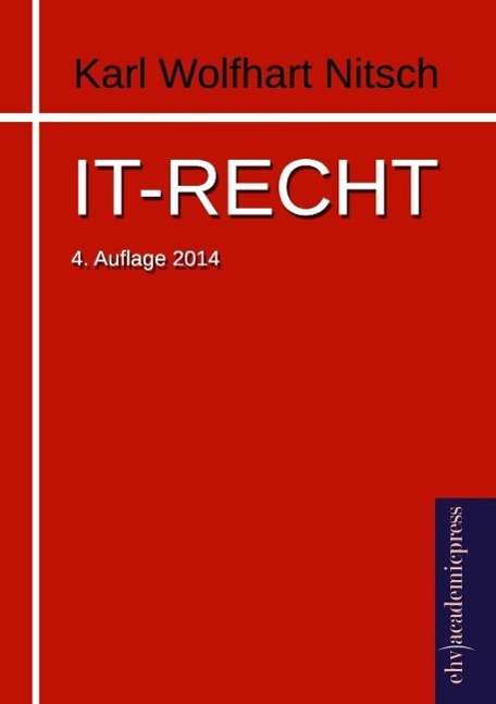 Cover for Nitsch · IT-Recht (Book)