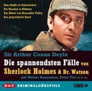Cover for Arthur Conan Doyle · Die spannendsten Fälle von Sherlock Holmes &amp; Dr.Watson (CD)