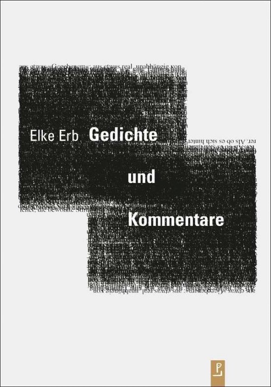 Cover for Erb · Gedichte und Kommentare (Book)