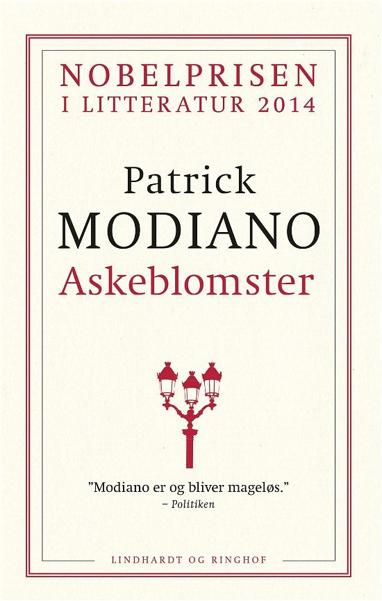 Cover for Patrick Modiano · Askeblomster (Hæftet bog) [2. udgave] (2014)