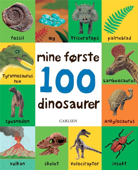 . · Mine første 100 dinosaurer (Cardboard Book) [1e uitgave] (2022)