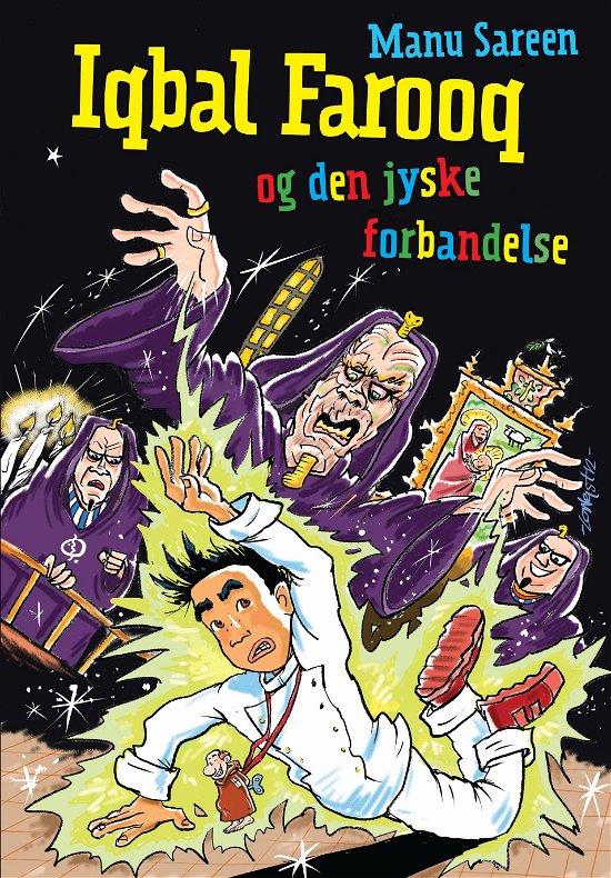 Cover for Manu Sareen · Iqbal Farooq og den jyske forbandelse (Indbundet Bog) [1. udgave] [Indbundet] (2012)