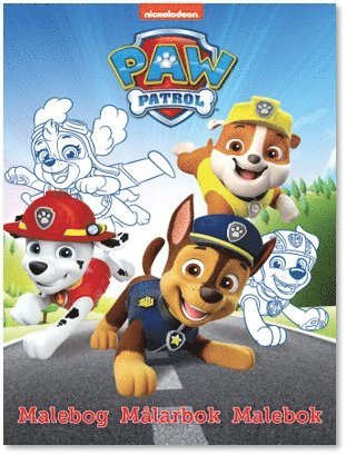 Paw Patrol: Paw Patrol - Malebog (Sewn Spine Book) [1º edição] (2024)