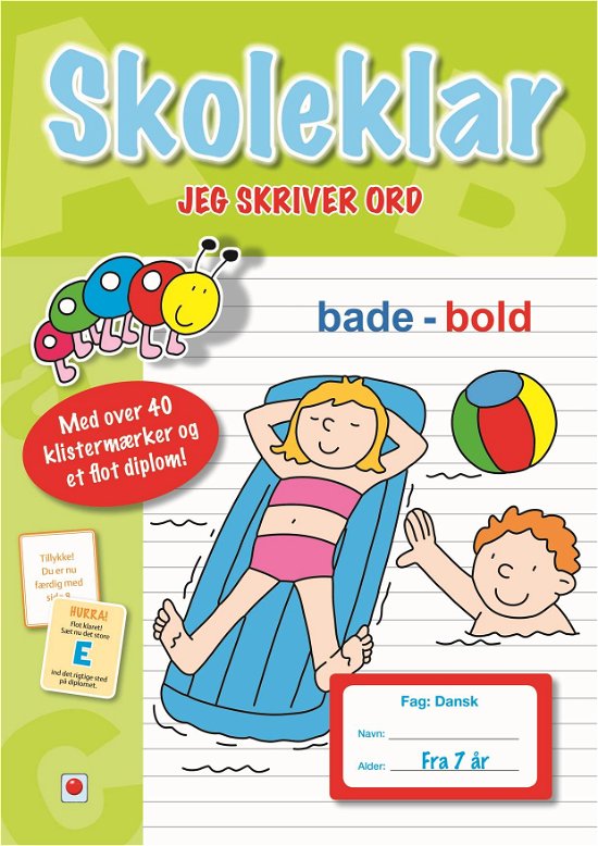 Cover for Skoleklar: Skoleklar: Jeg skriver ord (Sewn Spine Book) [2nd edition] (2010)