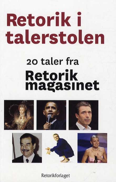 Cover for Peter Ström-Søeberg (red) · Retorik i talerstolen (Sewn Spine Book) [1. wydanie] (2012)