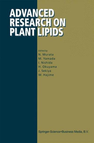 Cover for N Murata · Advanced Research on Plant Lipids (Paperback Book) [Softcover reprint of hardcover 1st ed. 2003 edition] (2010)