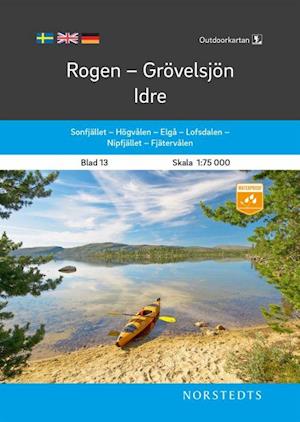 Outdoorkartan: Rogen - Grövelsjön - Idre - Norstedts - Książki - Norstedts - 9789113105109 - 3 czerwca 2015