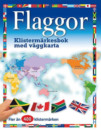 Cover for Christiane Gunzi · Flaggor: klistermärkesbok med väggkarta (Book) (2021)