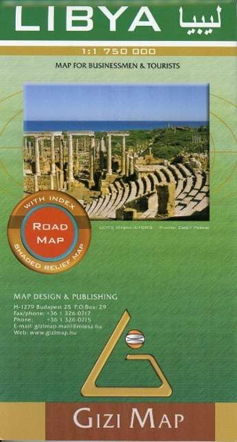 Cover for Gizi Map · Gizi Road Map: Libya, Gizi Road Map (Innbunden bok) (2011)