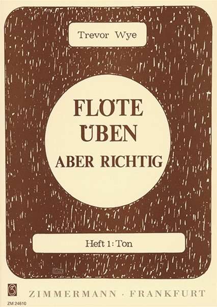 Cover for Trevor Wye · FlÃ¶te Ã¼ben.01.zm24610 (Book)