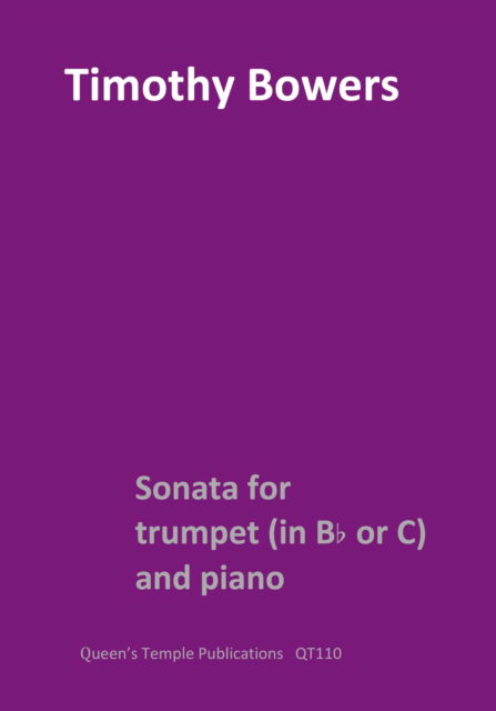 Cover for Sonata for Trumpet and Piano (Sheet music) (2025)