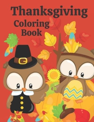 Cover for Cruiz Rennert · Thanksgiving Coloring Book (Pocketbok) (2020)