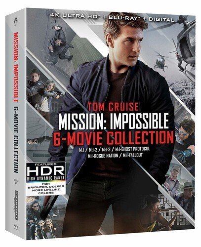 Cover for Mission: Impossible 6 Movie Collection (4K Ultra HD) (2018)