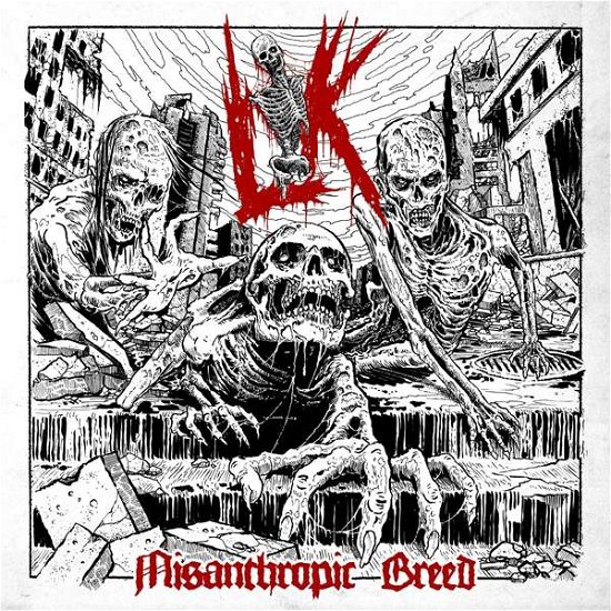 Cover for Lik · Misanthropic Breed (LP) (2020)