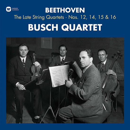 Cover for Busch Quartet · Beethoven: the Late String Quartets (LP) (2020)