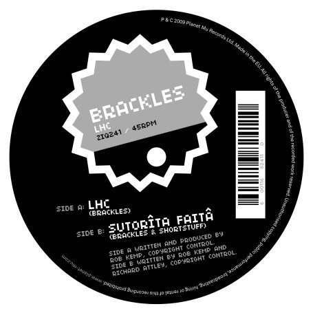Lhc - 12" - Brackles - Música - PLANET MU RECORDS LTD - 0600116824110 - 1 de junho de 2013