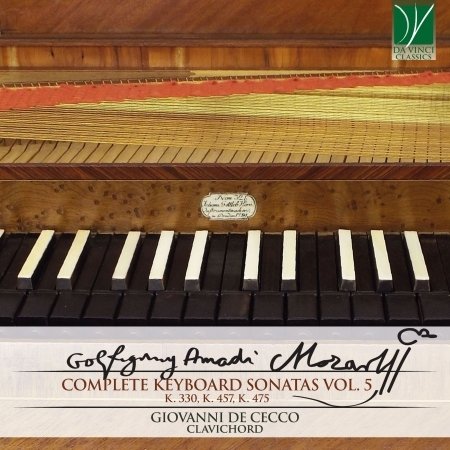 Cover for Giovanni De Cecco · Mozart: Complete Keyboard Sonatas Vol.5 (CD) (2021)