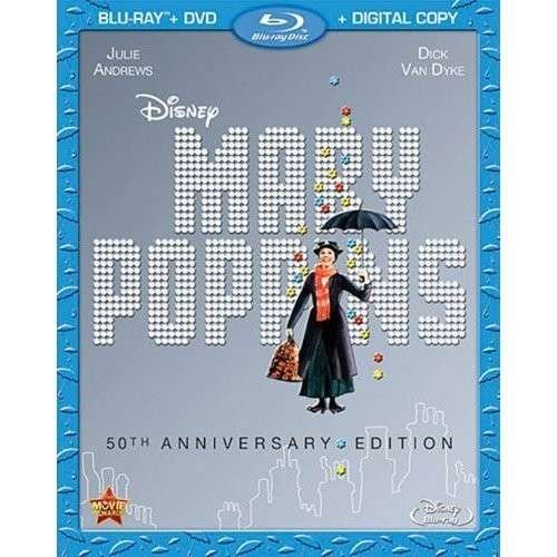 Cover for Mary Poppins: 50th Anniversary Edition (Blu-Ray) (2013)