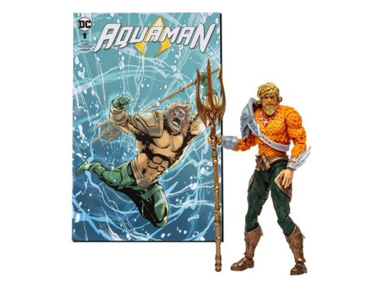 DC Direct Page Punchers Actionfigur & Comic Aquama - Dc Direct - Merchandise -  - 0787926159110 - June 13, 2023