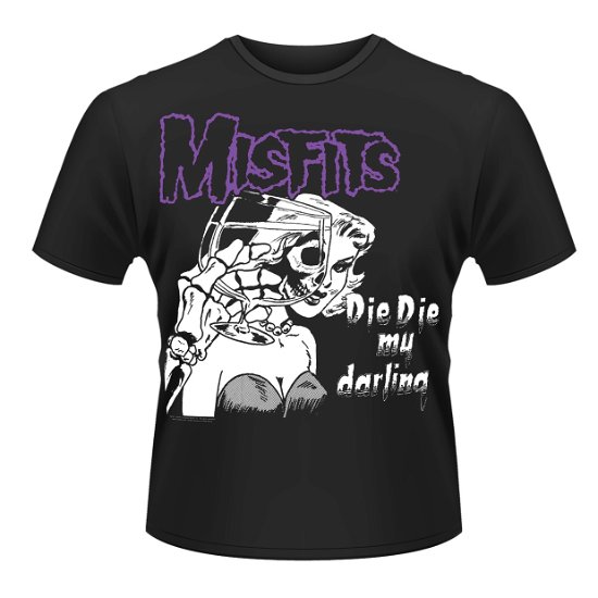 Cover for Misfits · Die Die My Darling (T-shirt) [size XXXL] [Black edition] (2014)