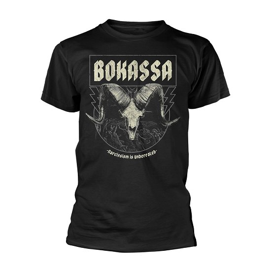 Cover for Bokassa · Narcissism (T-shirt) [size XL] [Black edition] (2019)