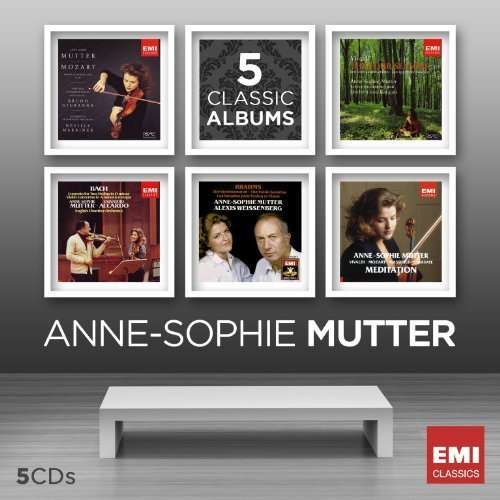 5 Classic Albums - Anne-sophie Mutter - Muzyka - CAPITOL - 0825646375110 - 8 stycznia 2013