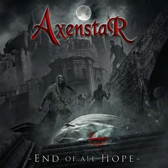 Cover for Axenstar · End Of All Hope (Clear Red Vinyl) (LP) (2019)