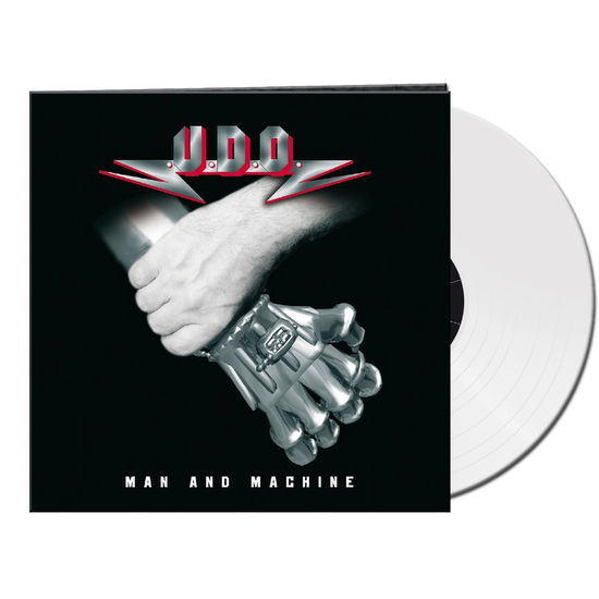 Cover for U.d.o. · Man And Machine (LP) [White Vinyl edition] (2023)