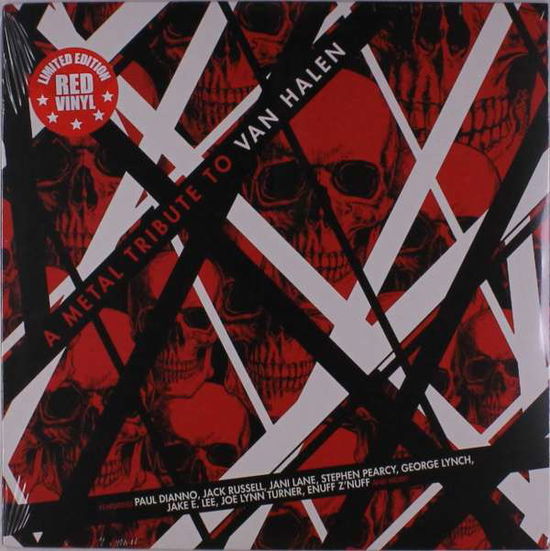 Van Halen · A Metal Tribute To Van Halen (Red Vinyl) (LP) [Limtied edition] (2020)