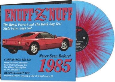 1985 (Blue & Red Starburst Vinyl) - Enuff Znuff - Musiikki - CLEOPATRA RECORDS - 0889466199110 - perjantai 18. maaliskuuta 2022