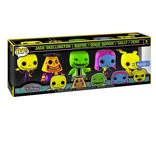 Cover for Disney: Funko Pop! · The Nightmare Before Christmas 5Pk (MERCH)