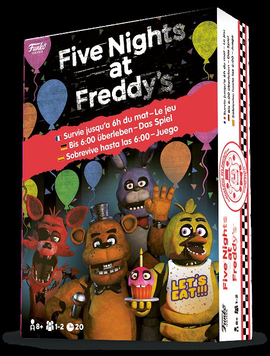 Cover for Funko · Five Nights At Freddy'S Signature Games Survive Till 6Am (Legetøj)