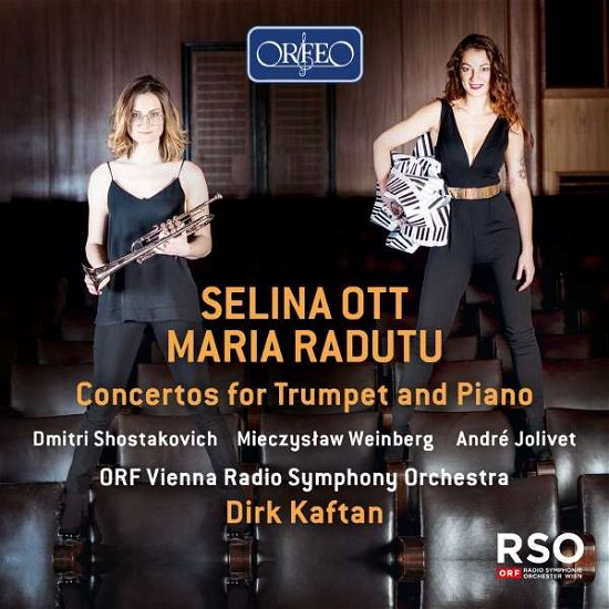 Cover for Selina Ott / Maria Radutu · Dmitri Shostakovich / Mieczyslaw Weinberg / Andre Jolivet / Sergei Rachmaninoff: Concertos For Trumpet And Piano (CD) (2022)
